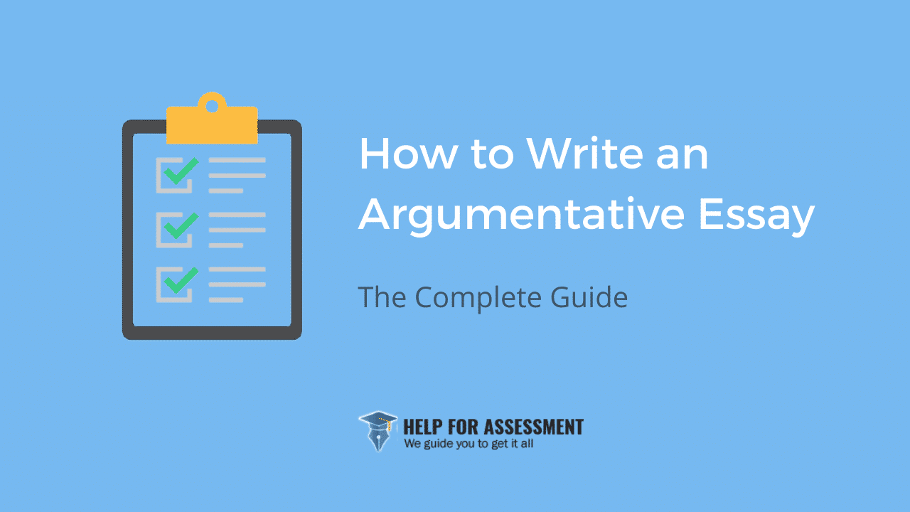 how to construct an argumentative essay
