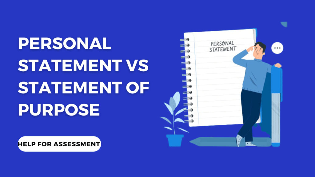 personal statement vs statement of purpose explained