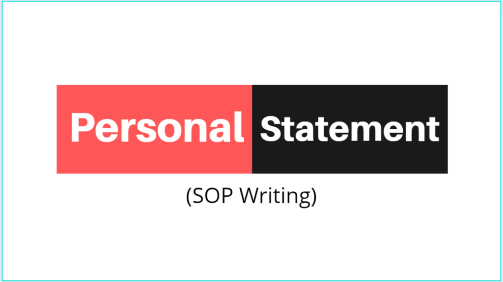 mistake to avoid when writing a personal statement