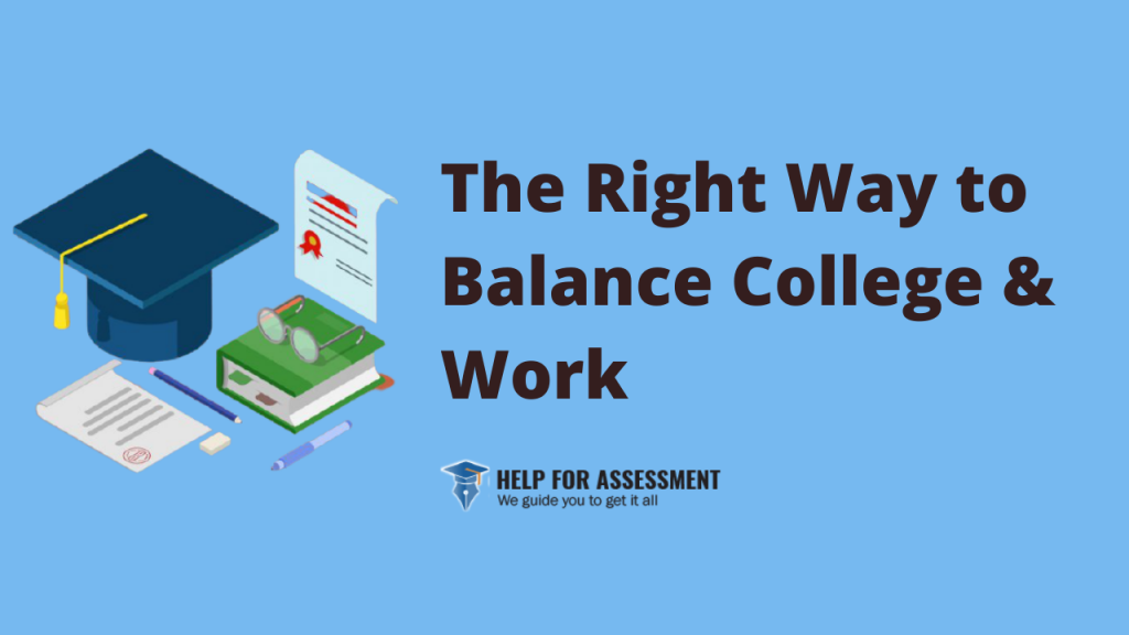 how to balance college and work