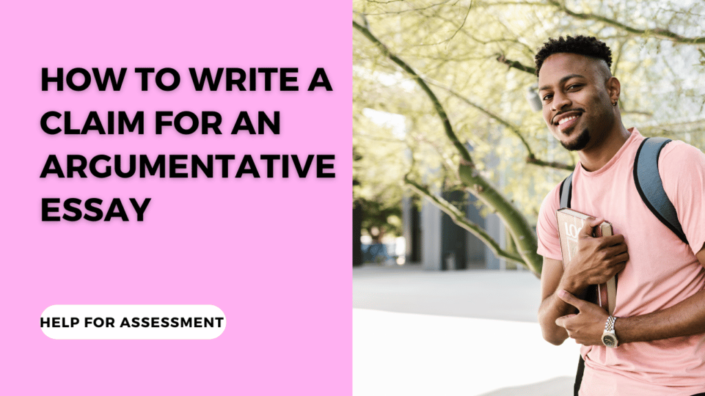 how to write a claim for an argumentative essay