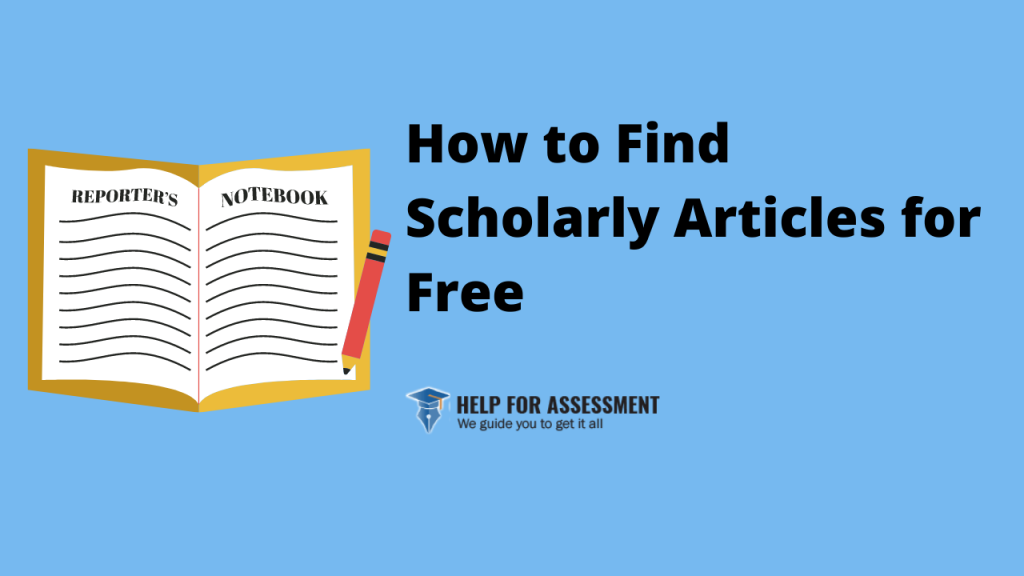 how to find scholarly articles for free