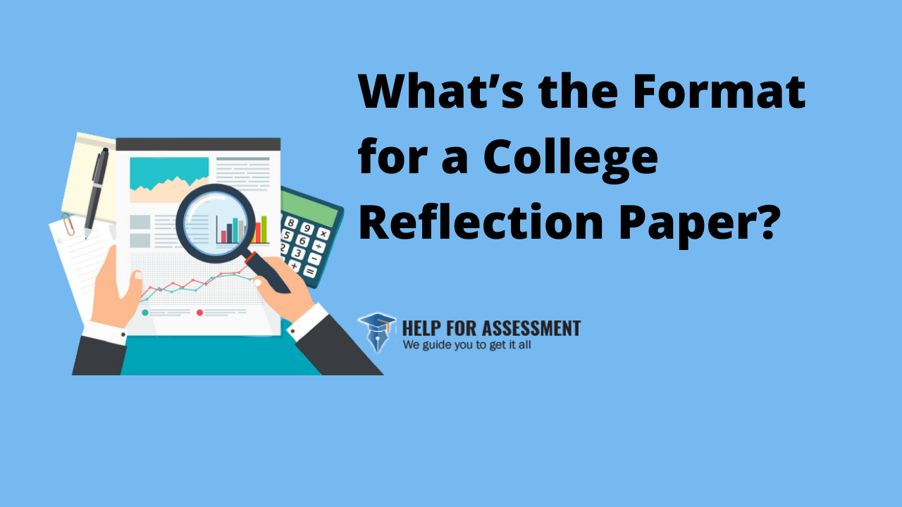 college reflection paper format