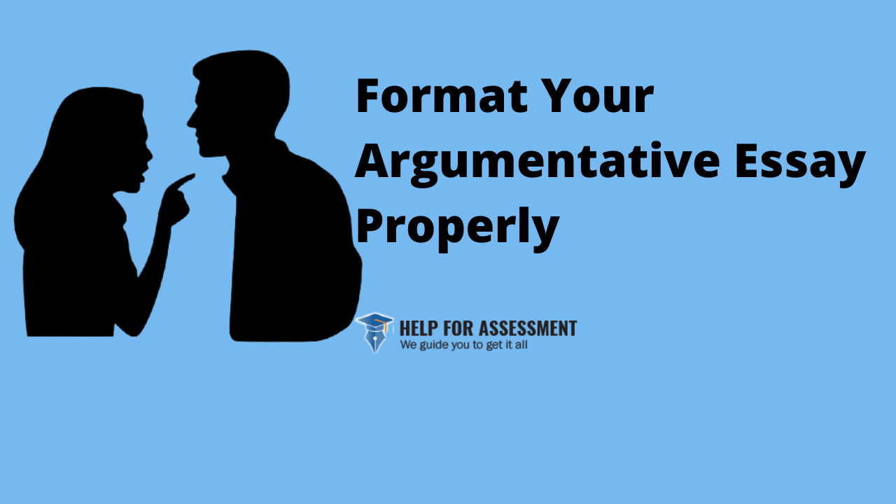 formatting argumentative essay