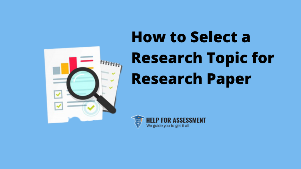 how to select a research topic