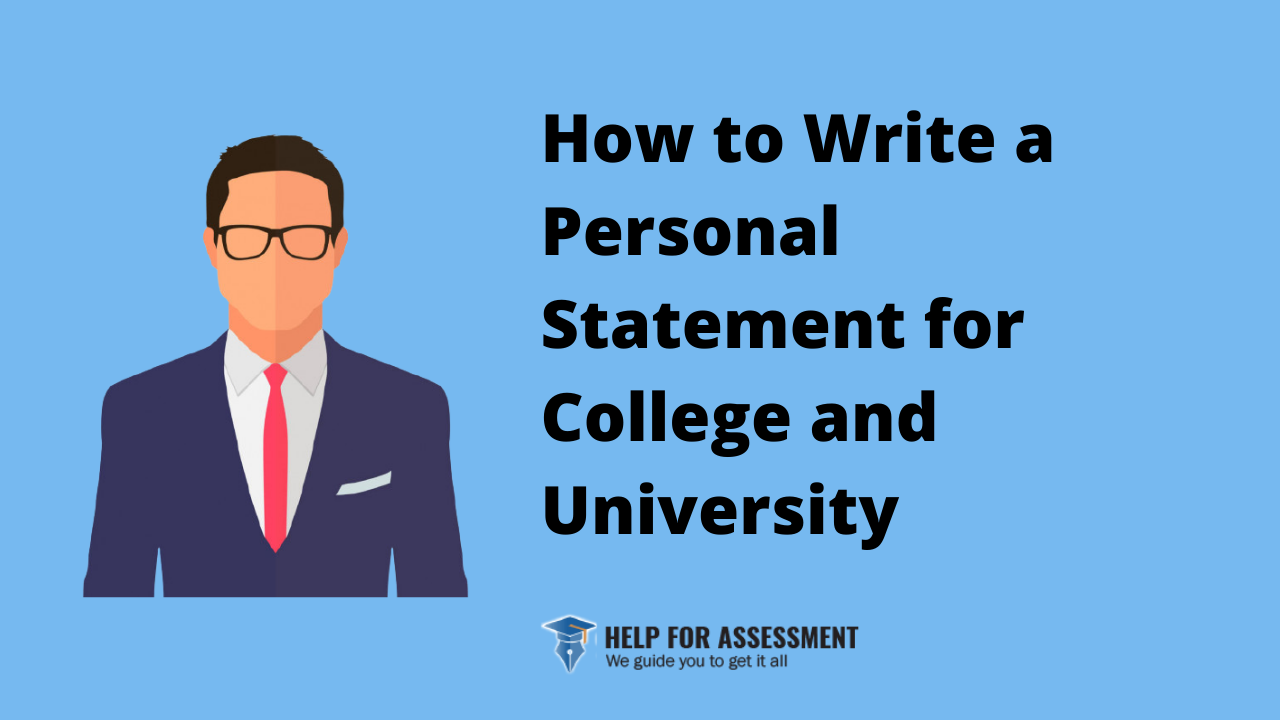 do you sign a personal statement