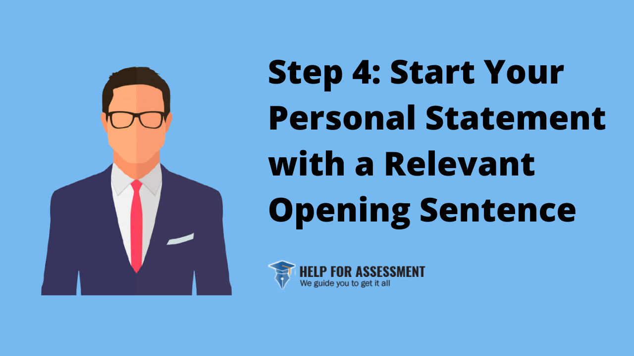 how to start personal statement introduction