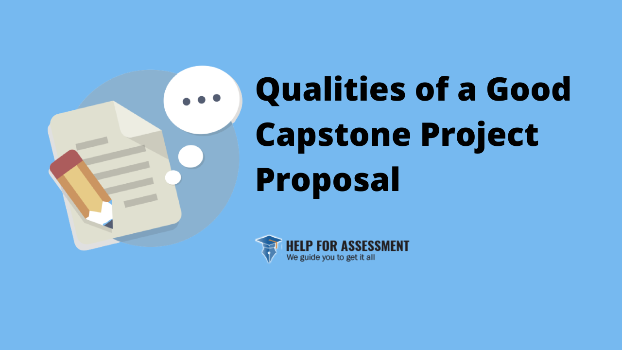 qualities of a good capstone project