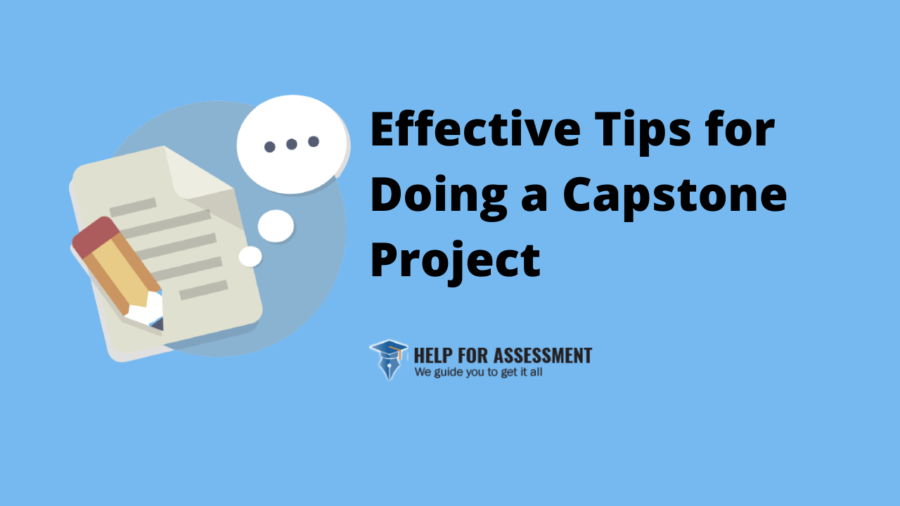 tips for capstone project