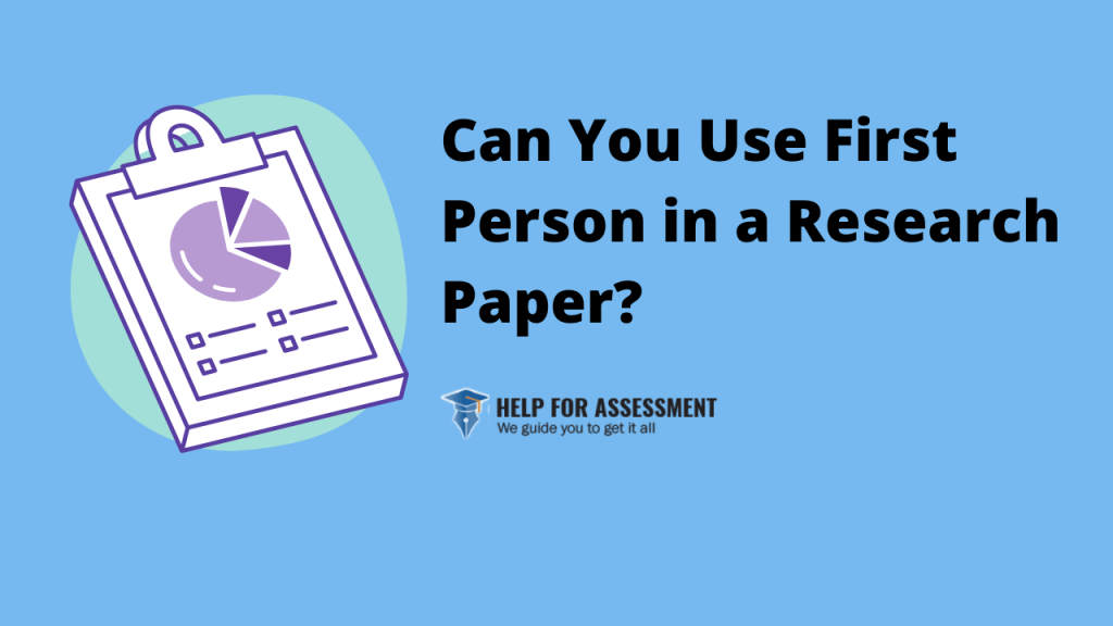 use first person in research paper