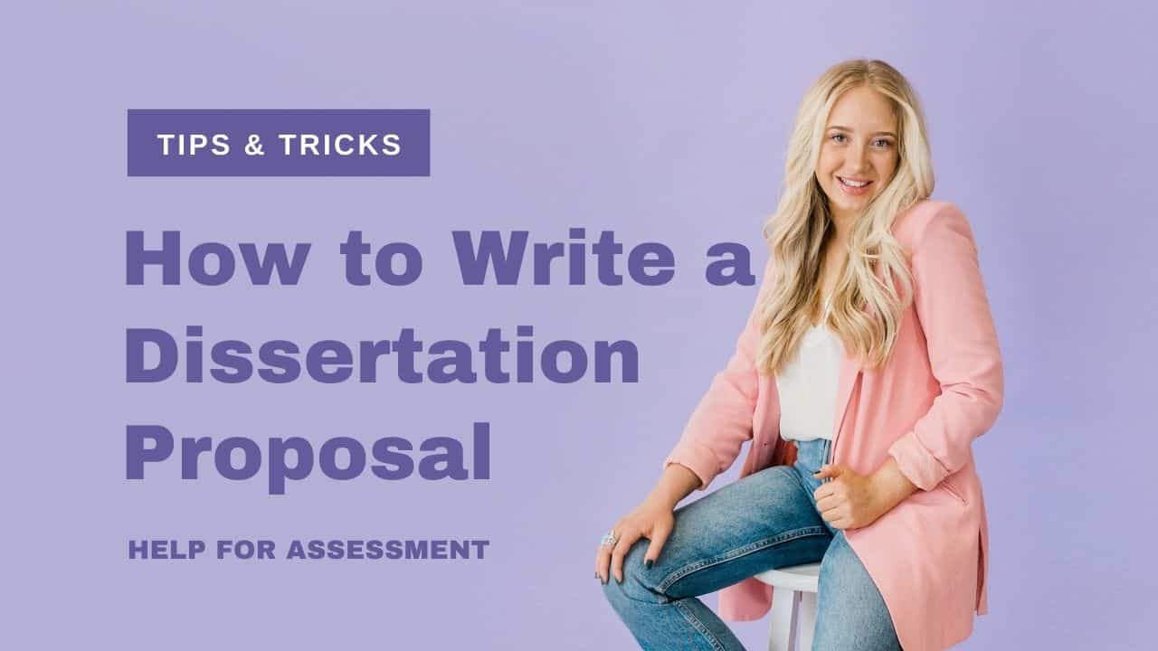 how to prepare for a dissertation proposal