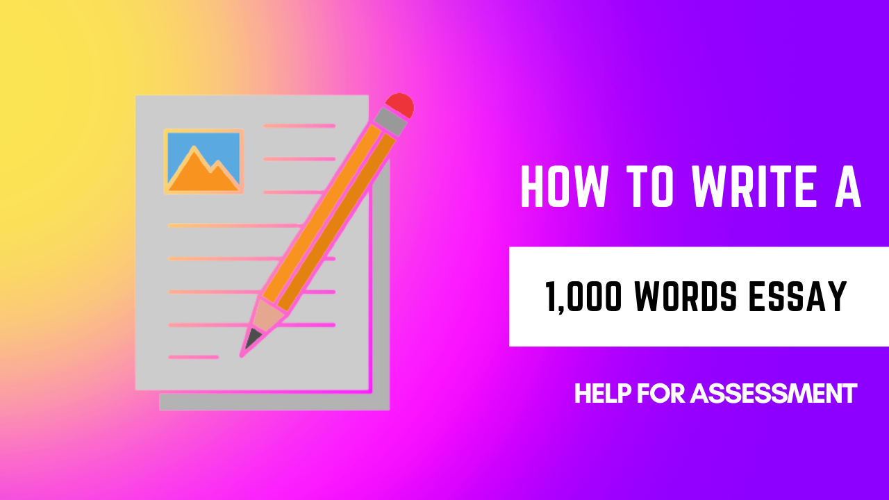 how long to write 1000 words fiction