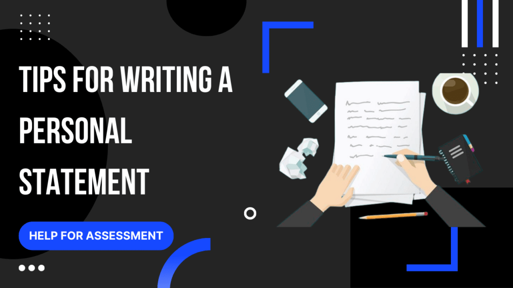 tips for writing a personal statement