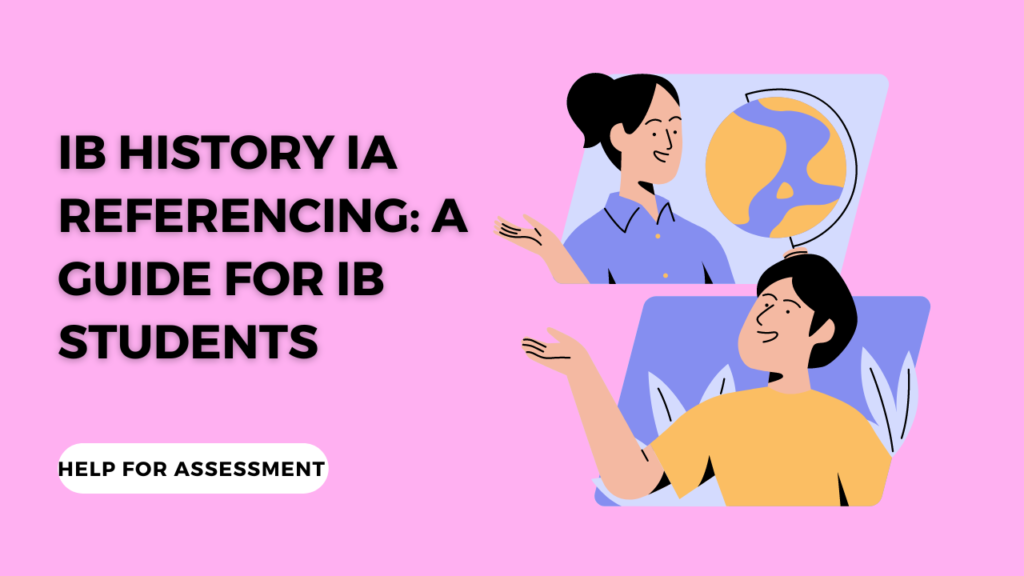 IB History IA Referencing