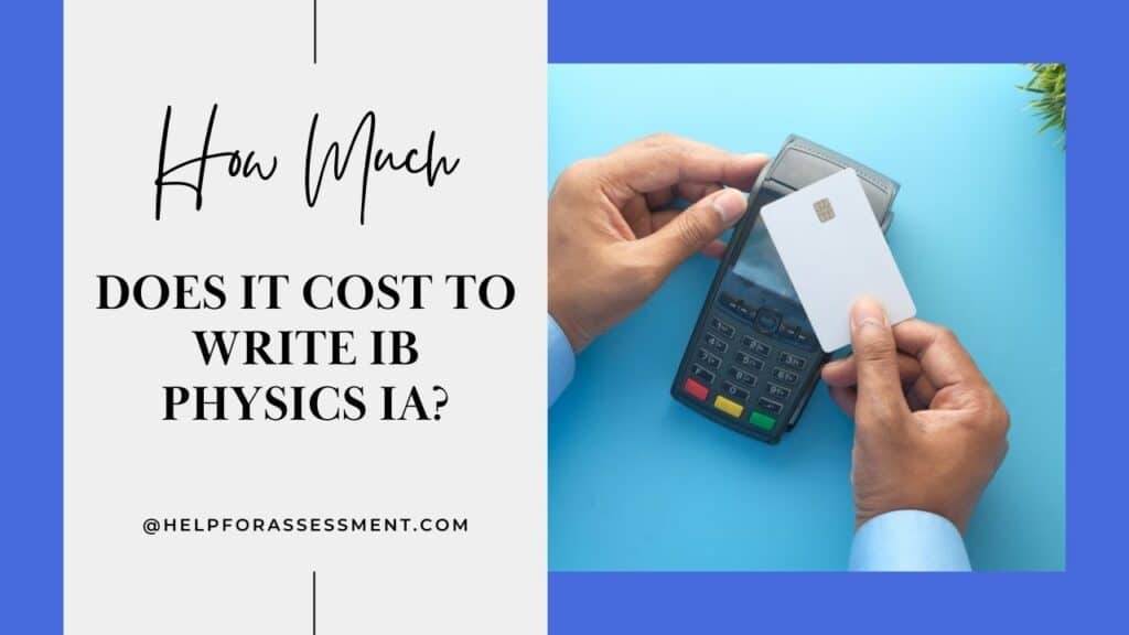 cost to write ib physics IA